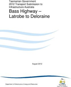Bass Highway - Latrobe to Deloraine - Tasmanian Government 2012 Transport Submission to Infrastructure Australia