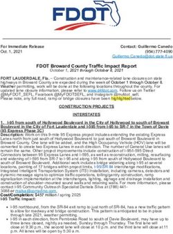 FDOT Broward County Traffic Impact Report