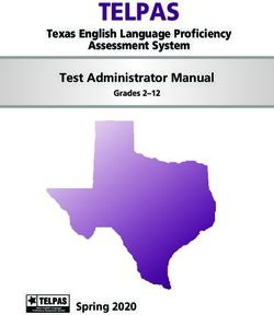 TELPAS Test Administrator Manual - Texas English Language Proficiency Assessment System