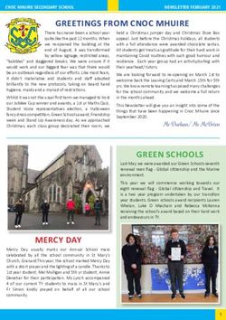 GREETINGS FROM CNOC MHUIRE