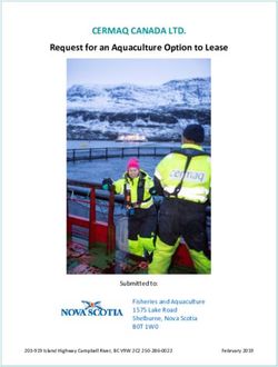 CERMAQ CANADA LTD. Request for an Aquaculture Option to Lease - Submitted to: Fisheries and Aquaculture 1575 Lake Road Shelburne, Nova Scotia B0T ...