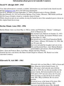 Information about graves in Lakeside Cemetery - nebrsites.com