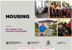 HOUSING DELIVERING YOUR HOUSING PROGRAMME - Beehive.govt.nz