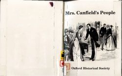 Mrs. Canfield's People - Oxford Historical Society LH 97' - Oxford County Library