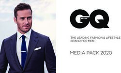 MEDIA PACK 2020 THE LEADING FASHION & LIFESTYLE BRAND FOR MEN - Cond&eacute; Nast Britain