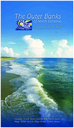 The Outer Banks of North Carolina - Vacation Guide 2010