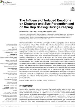 The Influence of Induced Emotions on Distance and Size Perception and on the Grip Scaling During Grasping