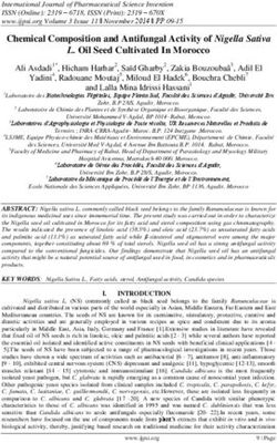 Chemical Composition and Antifungal Activity of Nigella Sativa
