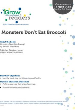 Monsters Don't Eat Broccoli - SDSU Extension