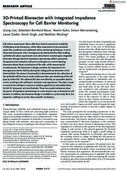 3D-Printed Bioreactor with Integrated Impedance Spectroscopy for Cell Barrier Monitoring