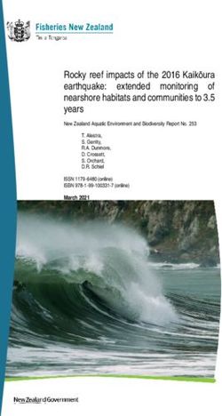 Rocky reef impacts of the 2016 Kaikōura earthquake: extended monitoring of nearshore habitats and communities to 3.5 years