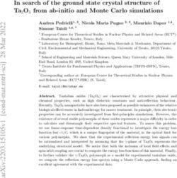 In search of the ground state crystal structure of Ta2O5 from ab-initio and Monte Carlo simulations - arXiv