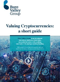 Valuing Cryptocurrencies: a short guide - Bure Valley Group