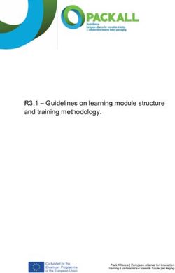R3.1 - Guidelines on learning module structure and training methodology - Pack Alliance | European alliance for innovation training & ...