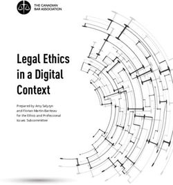Legal Ethics in a Digital Context - Prepared by Amy Salyzyn and Florian Martin-Bariteau for the Ethics and Professional Issues Subcommittee ...