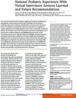National Pediatric Experience With Virtual Interviews: Lessons Learned and Future Recommendations