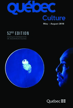 May - August 2018 - Minist&egrave;re des Relations ...