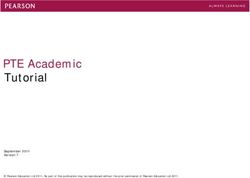 PTE Academic Tutorial - September 2011 Version 7