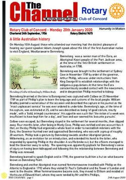 Rotary Club of Concord - Monday 20th January 2020