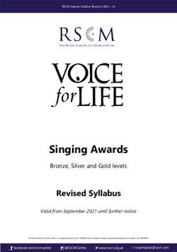 Singing Awards Bronze, Silver and Gold levels - Royal School of Church Music