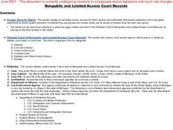 Nonpublic and Limited-Access Court Records