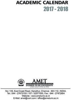 2017 2018 ACADEMIC CALENDAR - AMET University
