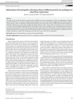Optimization of bread quality with quinoa flour of different particle size and degree of wheat flour replacement - SciELO