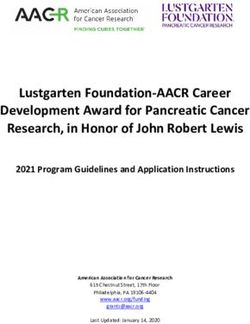 Lustgarten Foundation-AACR Career Development Award for Pancreatic Cancer Research, in Honor of John Robert Lewis