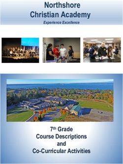 Northshore Christian Academy - Course Descriptions and Co-Curricular Activities 7th Grade
