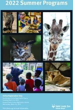 2022 Summer Programs - St. Louis Zoo