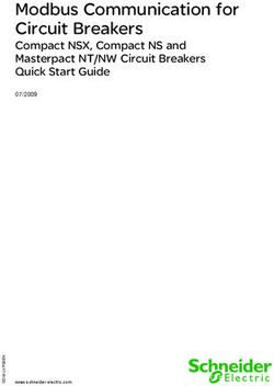 Modbus Communication for Circuit Breakers - Compact NSX, Compact NS and Masterpact NT/NW Circuit Breakers Quick Start Guide
