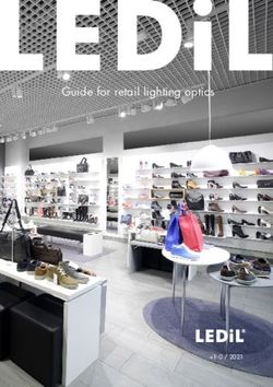 GUIDE FOR RETAIL LIGHTING OPTICS - LEDIL
